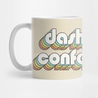 vintage color dashboard confessional Mug